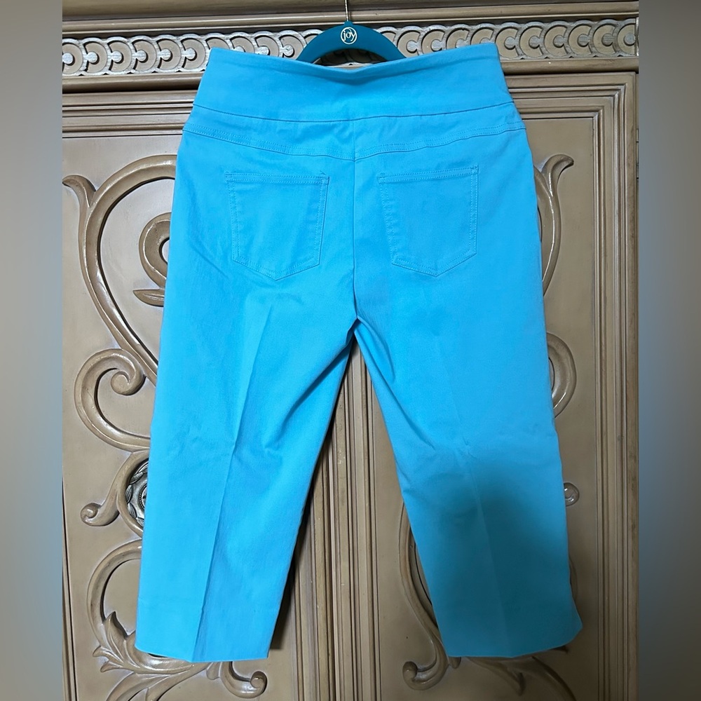 Ruby Rd Capris Stretchy Pull On Size 6 Petite Nwo… - image 2